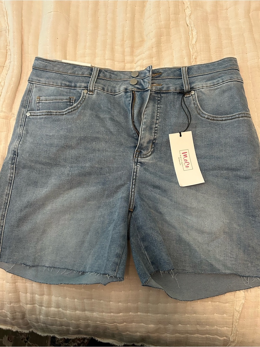 MOCO Boutique Denim Women's Plus Shorts